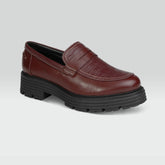 Olga - Zapato Casual de Borrego Piel Genuina