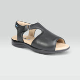 Adela - Sandalia para mujer en Piel de Borrego Amplitud Especial.