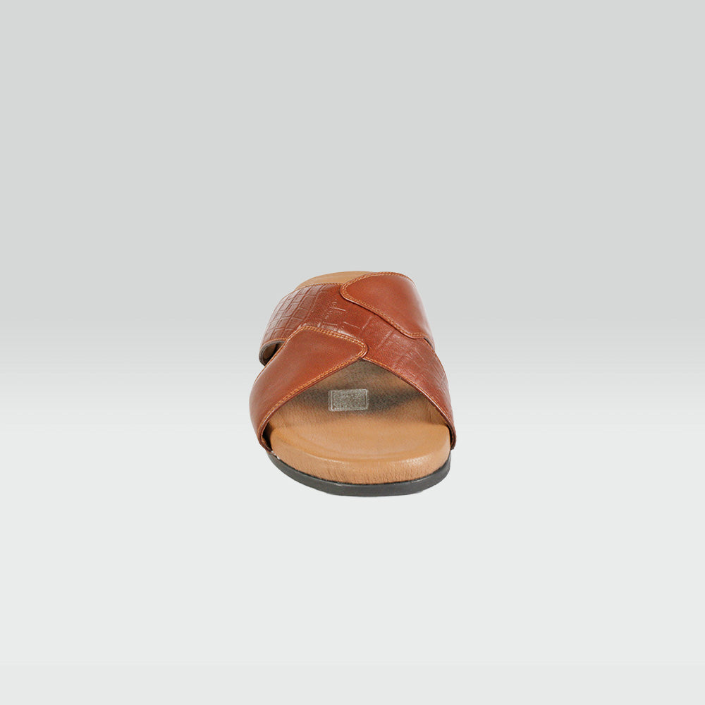 Sandalia sin Talón en Piel de Borrego para Caballero Sandalia sin Talón en Piel de Borrego para Caballero