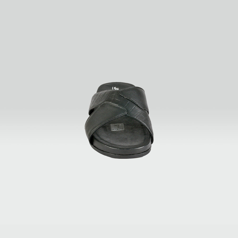 Sandalia sin Talón en Piel de Borrego para Caballero Sandalia sin Talón en Piel de Borrego para Caballero