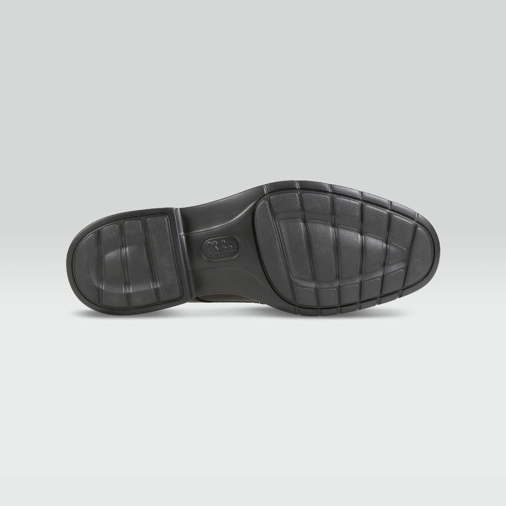 Alexander- Zapato Formal En Piel De Venado con Borrego con Agujetas Jarking   Alexander- Zapato Formal En Piel De Venado con Borrego con Agujetas Jarking