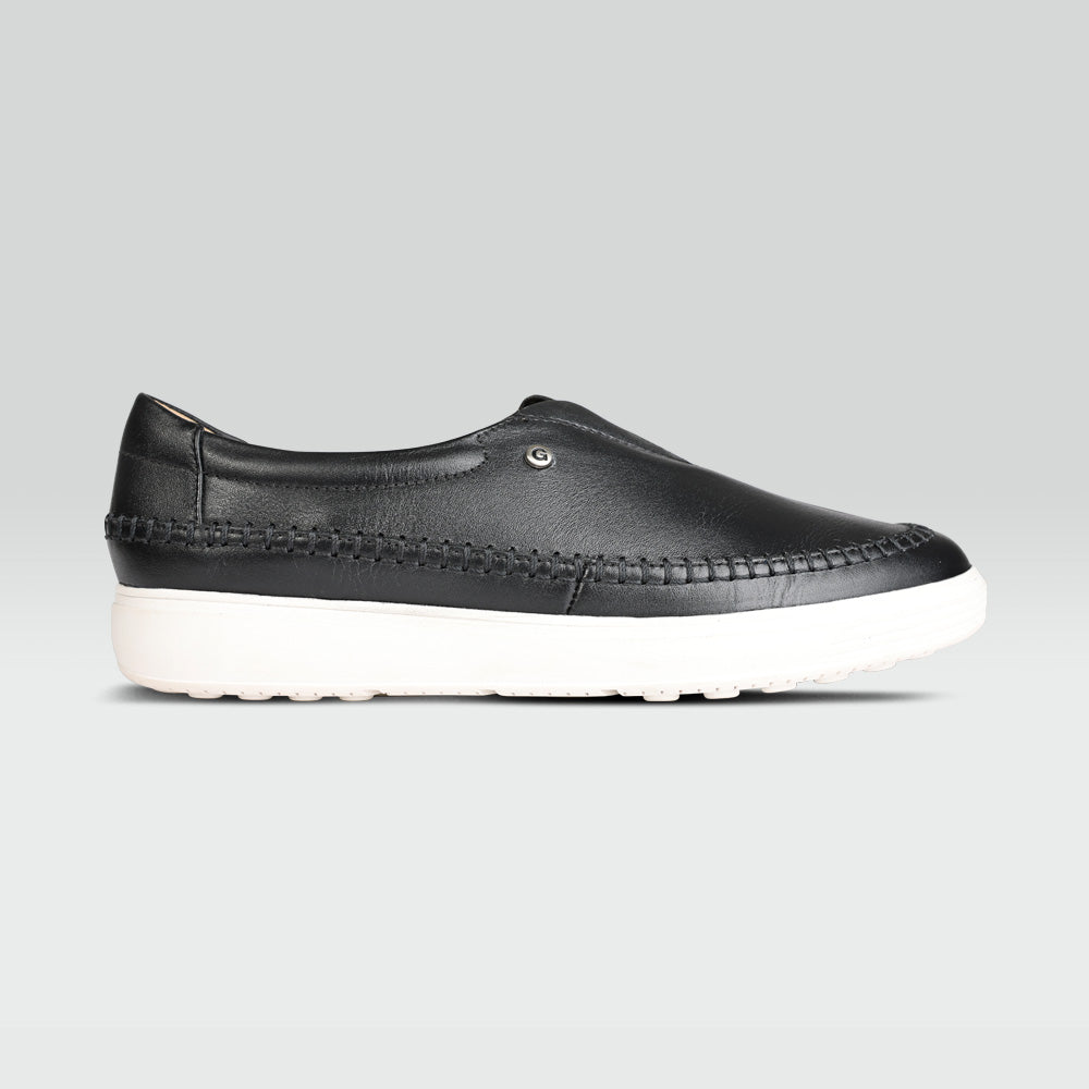 Ariadne - Slip On para mujer Casual de Confort Tejido a mano