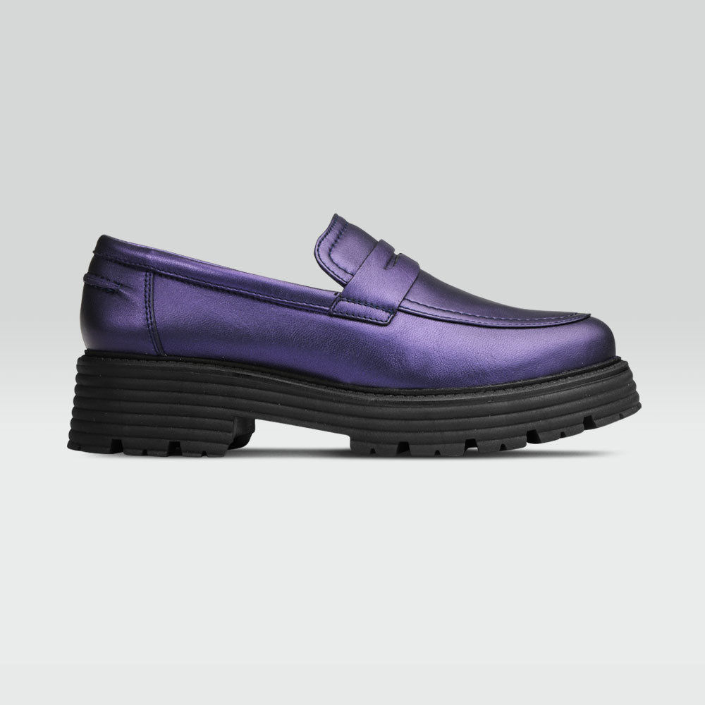 Olga - Zapato Casual de Borrego Piel Genuina