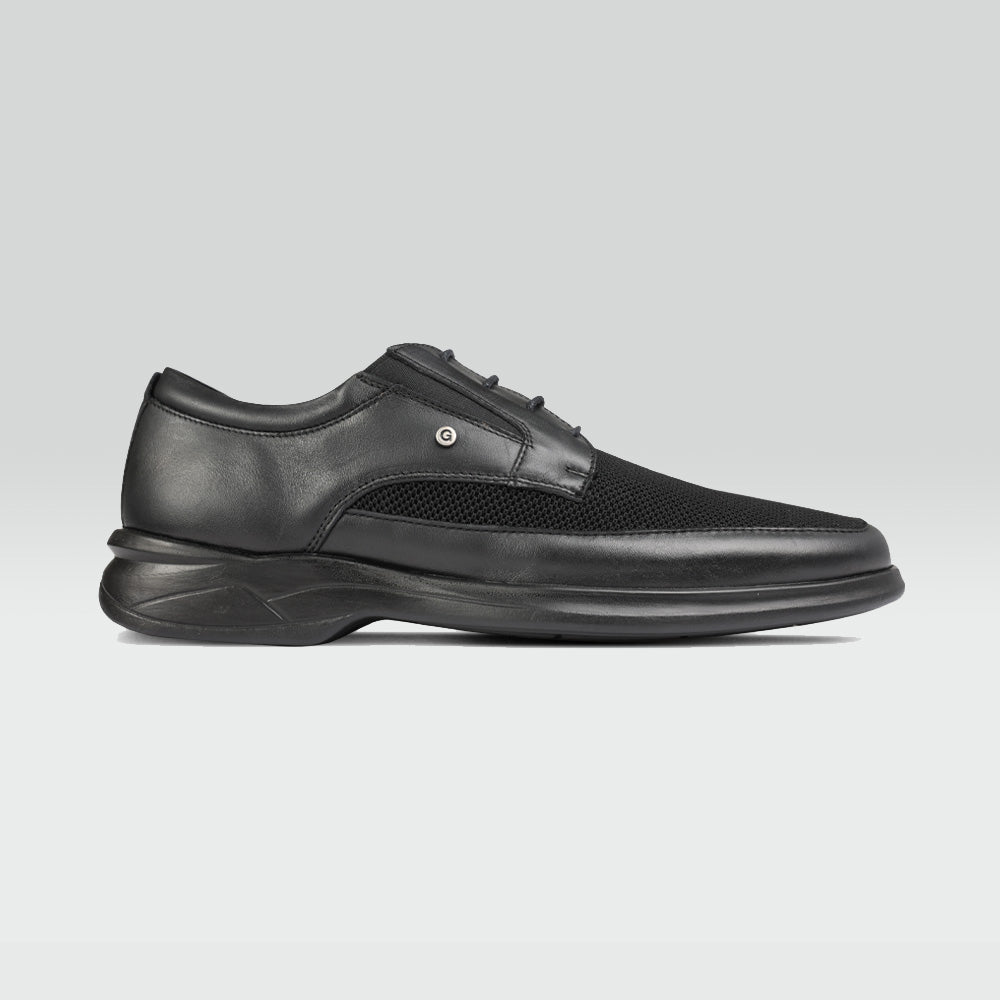 Jack - Zapato Casual Piel de borrego color Negro Para Hombre