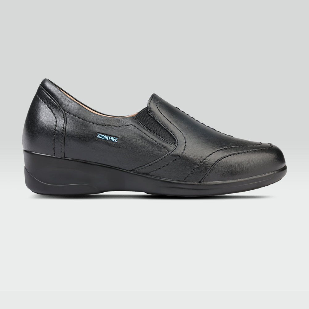Elsa - Mocasines Casuales de Piel borrego para Mujer