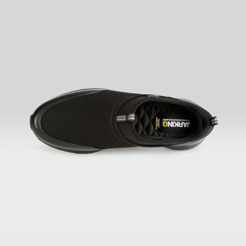  Zapato Urbano de Malla con Borrego Negro
