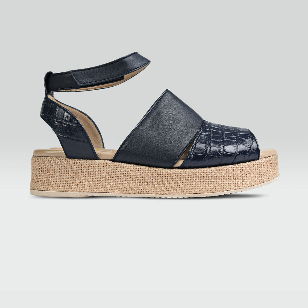 Silvia Sandalia de Piel de Borrego – jarkingMx - Main Image