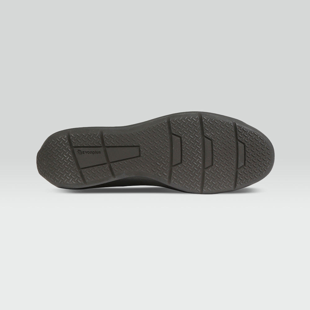 Abe - Zapato Casual de Charol Negro Piel Geniuna