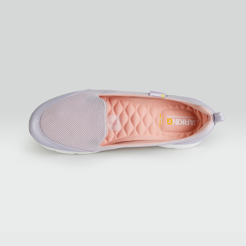 Zapato Urbano de Tela con Borrego Lila - Para Mujer