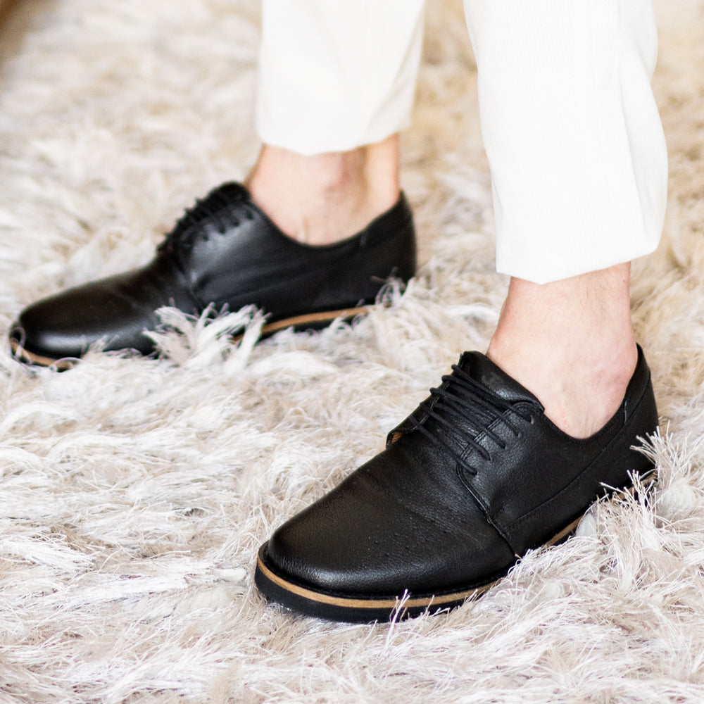 Alfredo Zapato Casual Piel de Borrego con Agujetas – jarkingMx